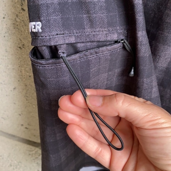 Quiksilver Neo Fly Boardshorts Black Plaid - Picture 5 of 12